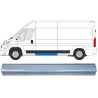 Reparation av sidopanel för Opel Movano 2021-2026 / Vänster = Höger (symmetrisk) 16428