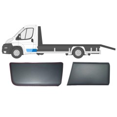 Prydnads skyddslister set för enkelhytt för Citroen Jumper 2006-2018 / Vänster / 14413