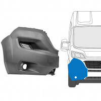 Fram hörn stötfångare med hål för Fiat Ducato 2014-2018 / Höger 9039