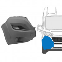 Hörn fram stötfångare för Fiat Ducato 2014-2018 / Höger 9339