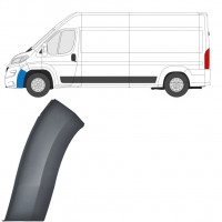 Prydnadslist fram stötfångare för Fiat Ducato 2014-2018 / Vänster 7766