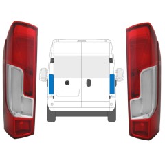 Baklykta för Opel Movano 2021- / Vänster+Höger 15839