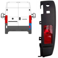 Bak hörn stötfångare med lampa för Peugeot Boxer 2018- / Höger / Set 13241