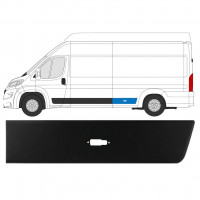 Prydnadslist skyddslist sidovägg bak för Fiat Ducato 2018- / Vänster 7793