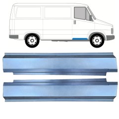Reparationspanel för dörrtröskel för Fiat Ducato 1981-1994 / Vänster+Höger / Set 9804