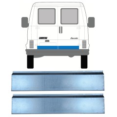 Reparationspanel för bakdörr för Fiat Ducato 1981-1994 / Vänster = Höger (symmetrisk) / Set 9858