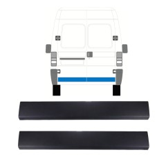 Prydnadslist skyddslister dörr bak för Fiat Ducato 1994-2002 / Vänster+Höger / Set 9856