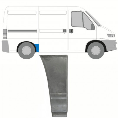 Sidovägg hjulhuskant för Fiat Ducato Boxer Relay 1994-2006 / Höger 9122