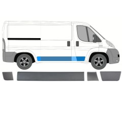 Prydnads skyddslister set för Fiat Ducato 2006-2018 / Höger / 8464