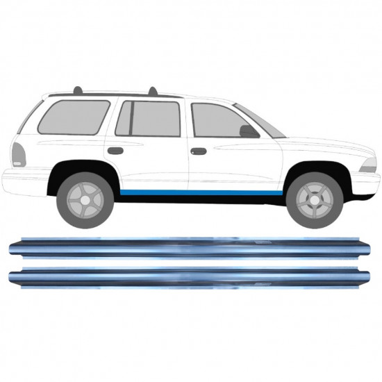 Tröskelplåt reparationspanel för Dodge Durango 1997-2004 / Set 11372