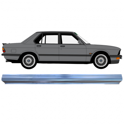 BMW 5 E28 1981-1987 TRÖSKELPLÅT TILL / HÖGER = VÄNSTER