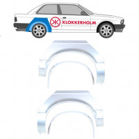 Inre + yttre bak skärm reparationspanel för BMW 3 E30 1982-1987 / Set 10850