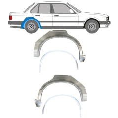 Inre + yttre bak skärm reparationspanel för BMW 3 E30 1982-1987 / Set 10859