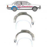 Inre + yttre bak skärm reparationspanel för BMW 3 E30 1982-1987 / Set 10859