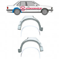 Inre + yttre bak skärm reparationspanel för BMW 3 E30 1987-1994 / Set 10862