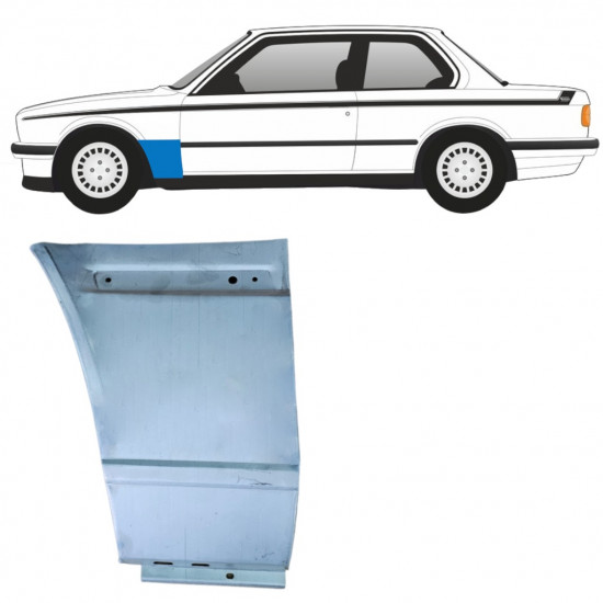 BMW 3 E30 1982-1994 REPARATIONSPANEL FÖR FRAMSKÄRM / VÄNSTER