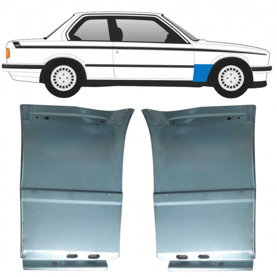 BMW 3 E30 1982-1994 REPARATIONSPANEL FÖR FRAMSKÄRM / UPPSÄTTNING