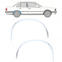 Hjulhus reparationsplåt för BMW 3 E30 1982- / Vänster+Höger / Set 10847