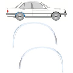 Hjulhus reparationsplåt för BMW 3 E30 1982-1994 / Vänster+Höger / Set 10847
