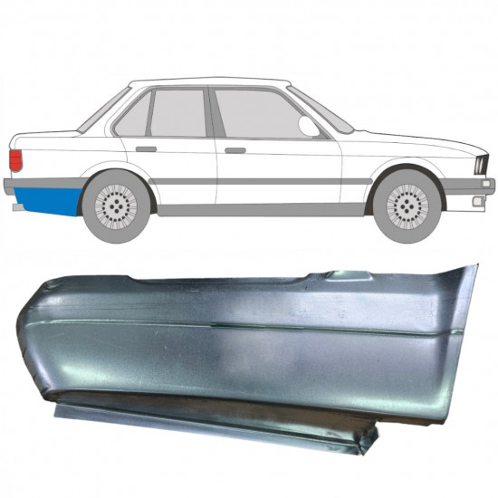 BMW 3 E30 1982-1987 2/4 DÖRRAR BAKRE VINGE / HÖGER
