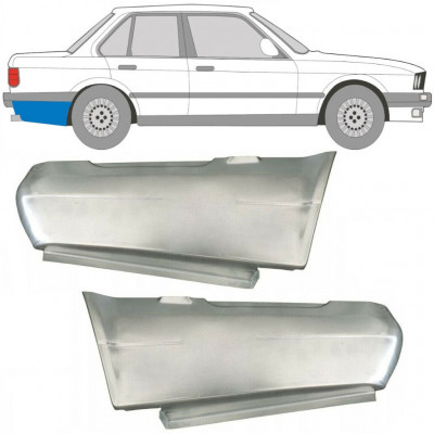 BMW 3 E30 1982-1987 2/4 DÖRRAR BAKRE VINGE / PAR