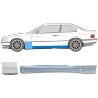 Tröskel + fram skärm reparationspanel för BMW 3 E36 1990-2000 / Vänster / COUPE / Set 17022