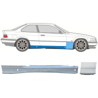 Tröskel + fram skärm reparationspanel för BMW 3 E36 1990-2000 / Höger / COUPE / Set 17021