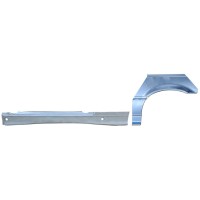 Hel tröskel + bak skärm reparationspanel för BMW 3 E36 1990-2000 / Vänster / COUPE / Set 17024