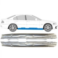 Tröskelplåt för BMW 3 E46 1998-2006 / Vänster+Höger / Set 14997