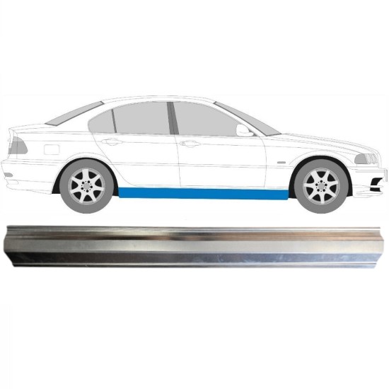 Tröskelplåt reparationspanel för BMW 3 E46 1998-2006 / Höger 14962