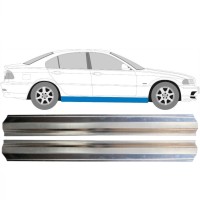 Tröskelplåt reparationspanel för BMW 3 E46 1998-2006 / Vänster+Höger / Set 14964