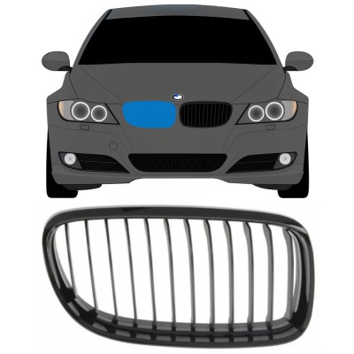 Grill för BMW 3 E90 2008-2012 / Höger 16303