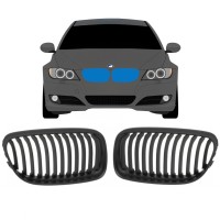 Grill för BMW 3 E90 2008-2012 / Vänster+Höger / Set 16308