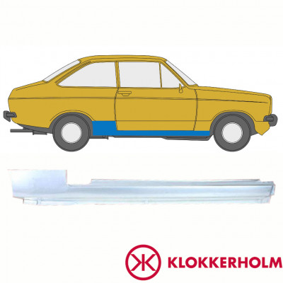 Tröskelplåt reparationspanel för Ford Escort 1974-1980 / Höger 10727