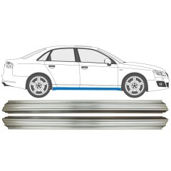 Tröskelplåt reparationspanel för Seat Exeo 2008-2013 / Vänster+Höger / Set 12613