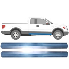 Tröskelplåt reparationspanel för Ford F-150 2008-2014 / Vänster+Höger / Set 11349