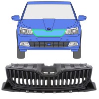 Svart grill för Skoda Fabia 2014-2018 / Set 7544