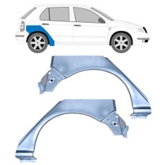 Sidovägg hjulhuskant för Skoda Fabia I 1999-2007 / Vänster+Höger / Set 10444
