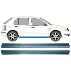 Tröskelplåt reparationspanel för Skoda Fabia I 1999-2007 / Vänster = Höger (symmetrisk) / Set 10313