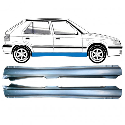 Tröskelplåt reparationspanel för Skoda Felicia 1994-2001 / Vänster+Höger / Set 10650