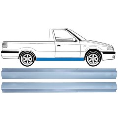 Tröskelplåt reparationspanel för Skoda Felicia 1994-2001 / Vänster = Höger (symmetrisk) / PICKUP / Set 12608