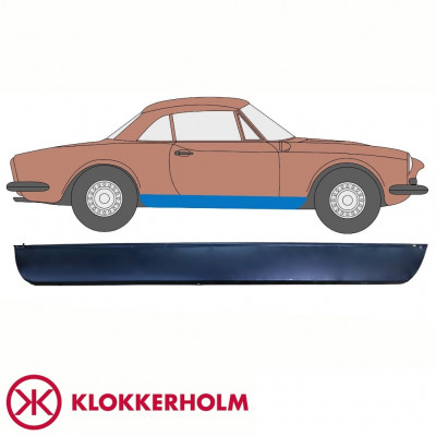 FIAT 124 SPIDER 1966-1985 TRÖSKELPLÅT TILL / HÖGER