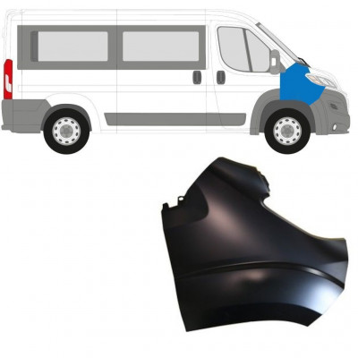 FIAT DUCATO 2014- FRAMSKÄRM / HÖGER