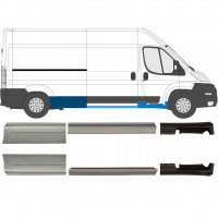 Tröskelplåt reparationspanel för Fiat Ducato 2006- / Vänster+Höger / Set 9701