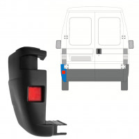 Stötfångarhörn bak för Fiat Ducato 2002-2006 / Vänster 7714