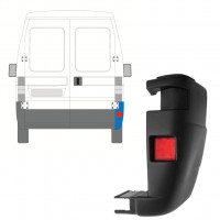 Stötfångarhörn bak för Fiat Ducato 2002-2006 / Höger 7713