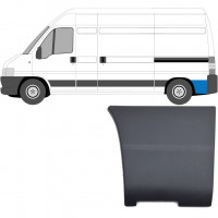 Prydnadslist stänkskärm list för Fiat Ducato Boxer Relay 2002- / Vänster 5139