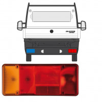 Baklykta för Fiat Ducato Boxer Relay 2006-2012 / Vänster 9004