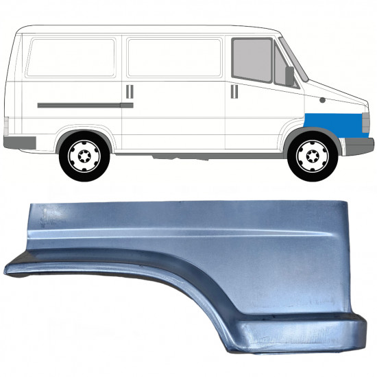 Reparationspanel till framskärm för Fiat Ducato / C25 / J5 1981-1990 / Höger 7749