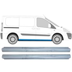 Tröskelplåt reparationspanel för Fiat Scudo 2007-2016 / Vänster+Höger / Set 10446